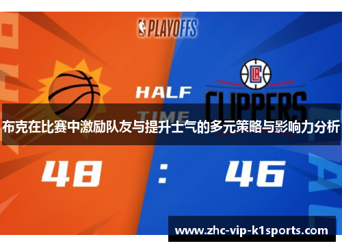 布克在比赛中激励队友与提升士气的多元策略与影响力分析